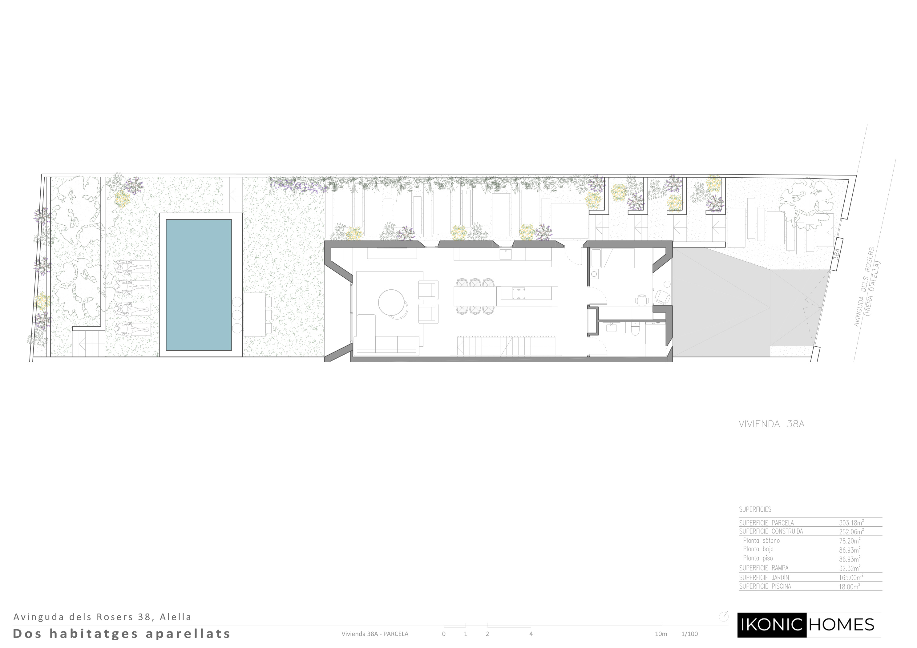 Plano parcela vivienda 38A