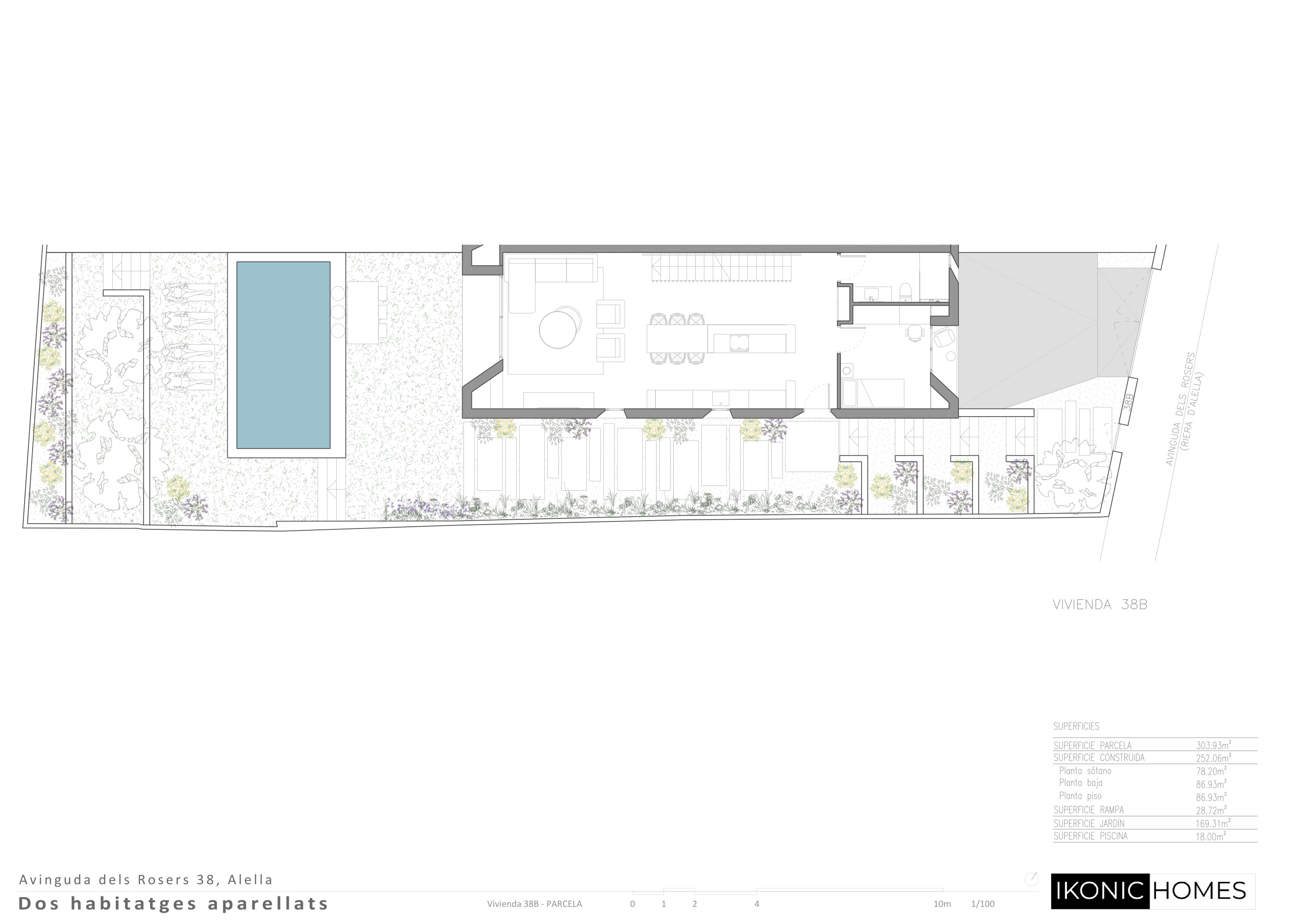 Plano parcela vivienda 38B