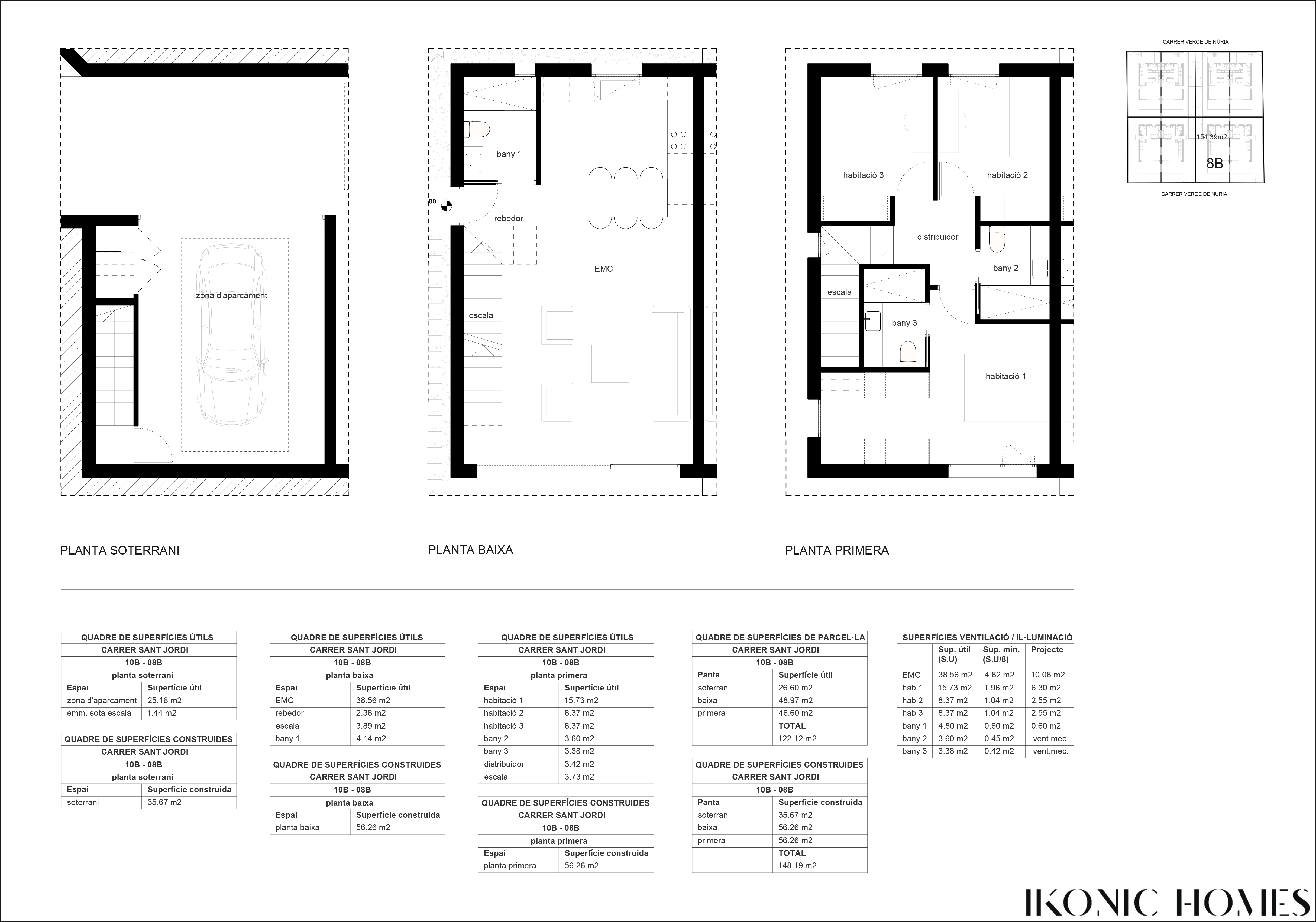 Plano vivienda 8B