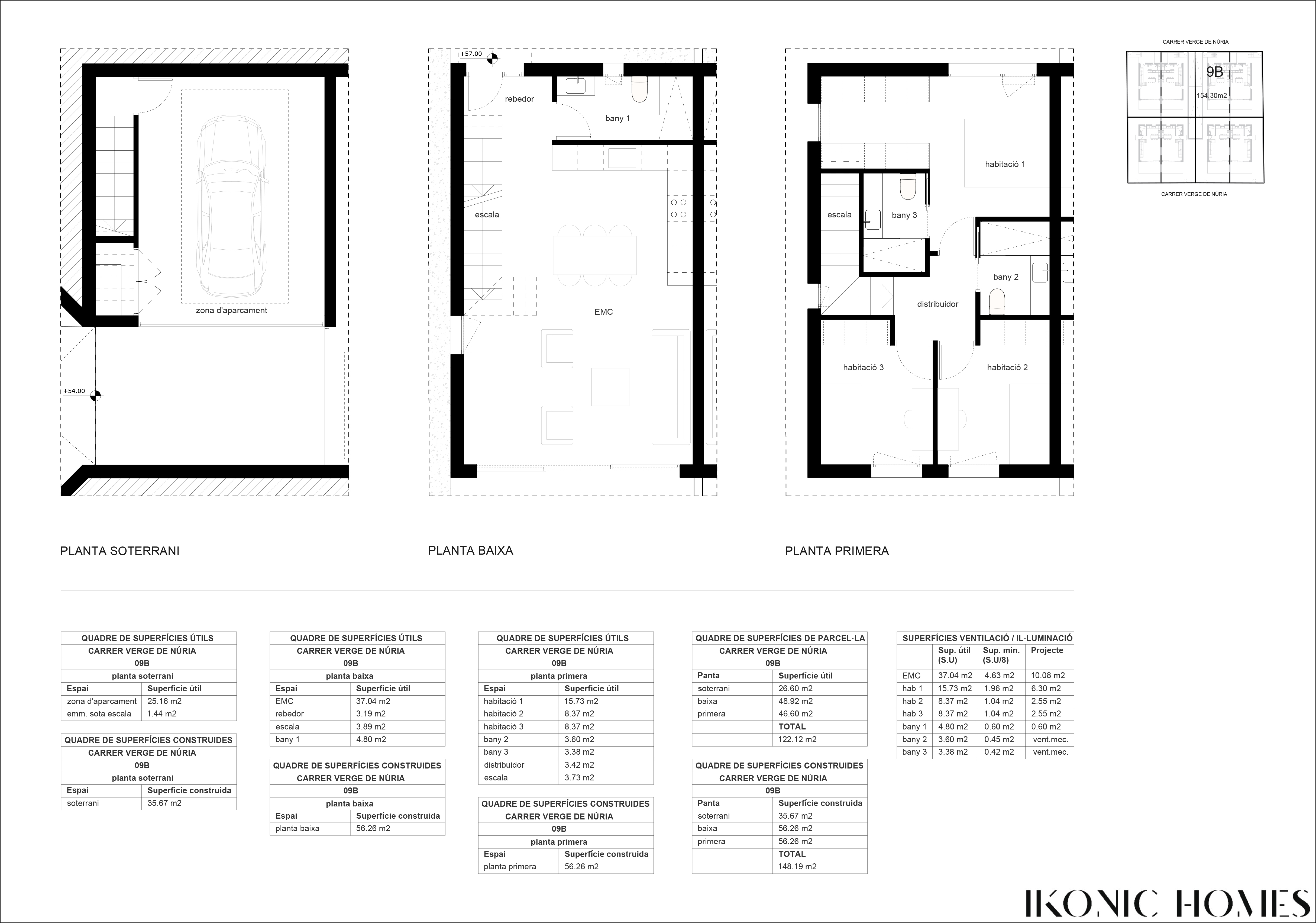 Plano vivienda 9B