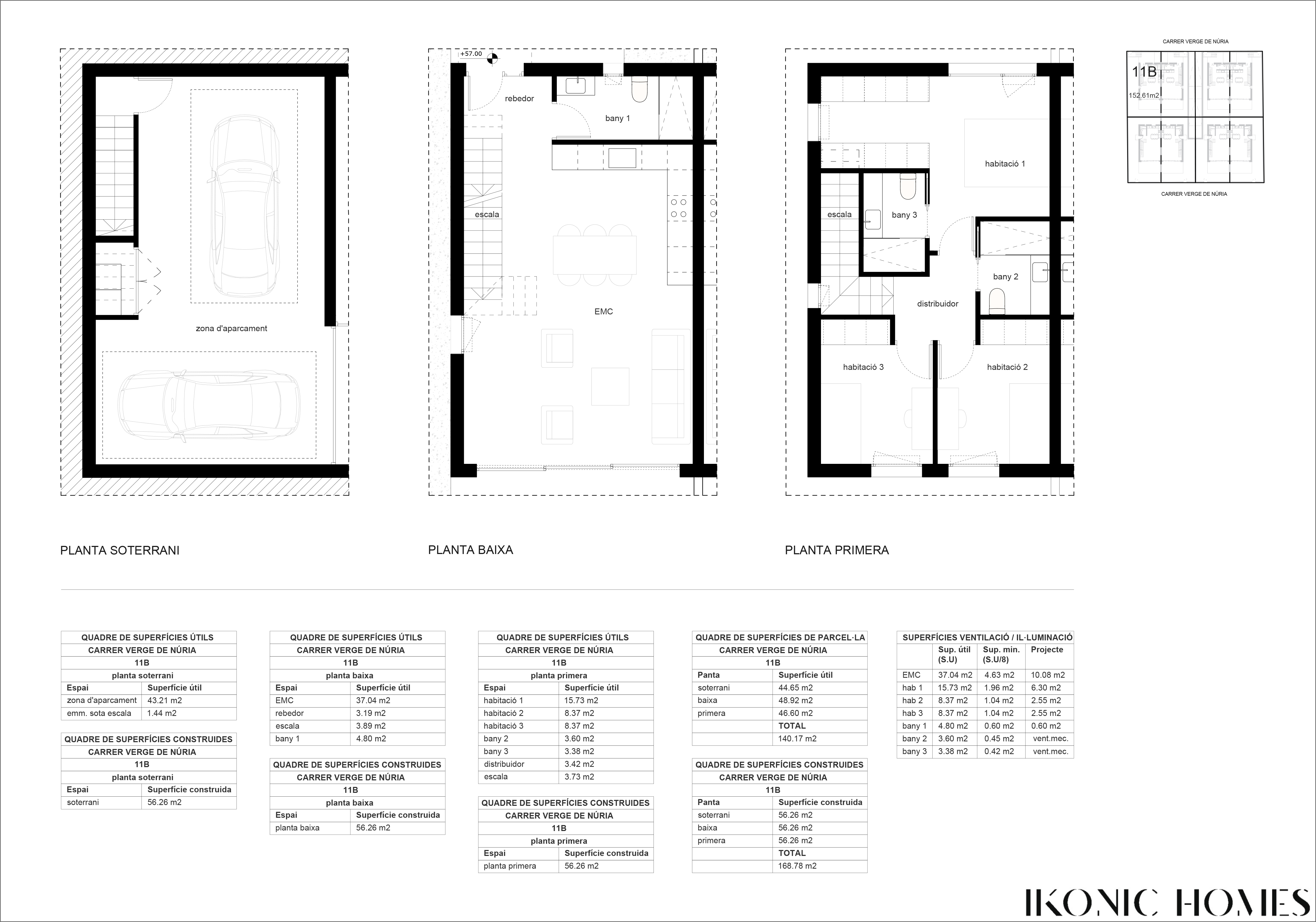 Plano vivienda 11B