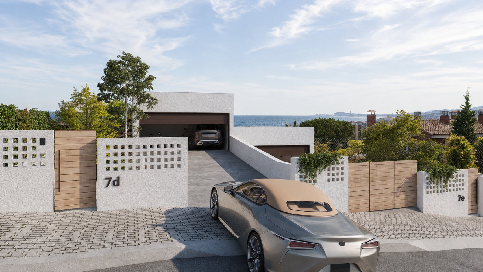 Tarraco Homes - Exterior y accesos de las viviendas 7d y 7e