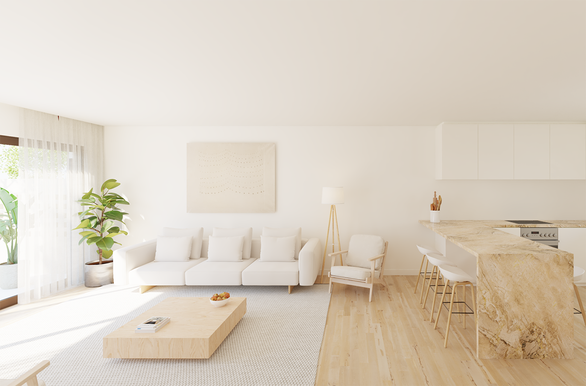 Sant Jordi Homes - Detalle interior comedor