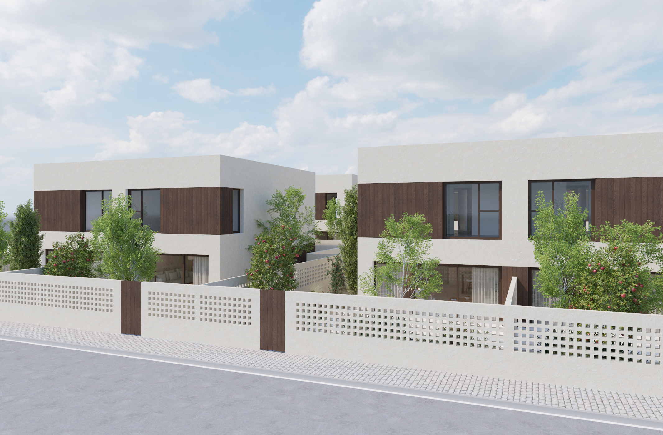 Sant Jordi Homes - Vista Frontal