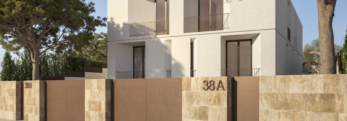Obra nueva en Alella Rosers Homes fachada residencial